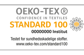 Certification Oeko-Tex Standard 100